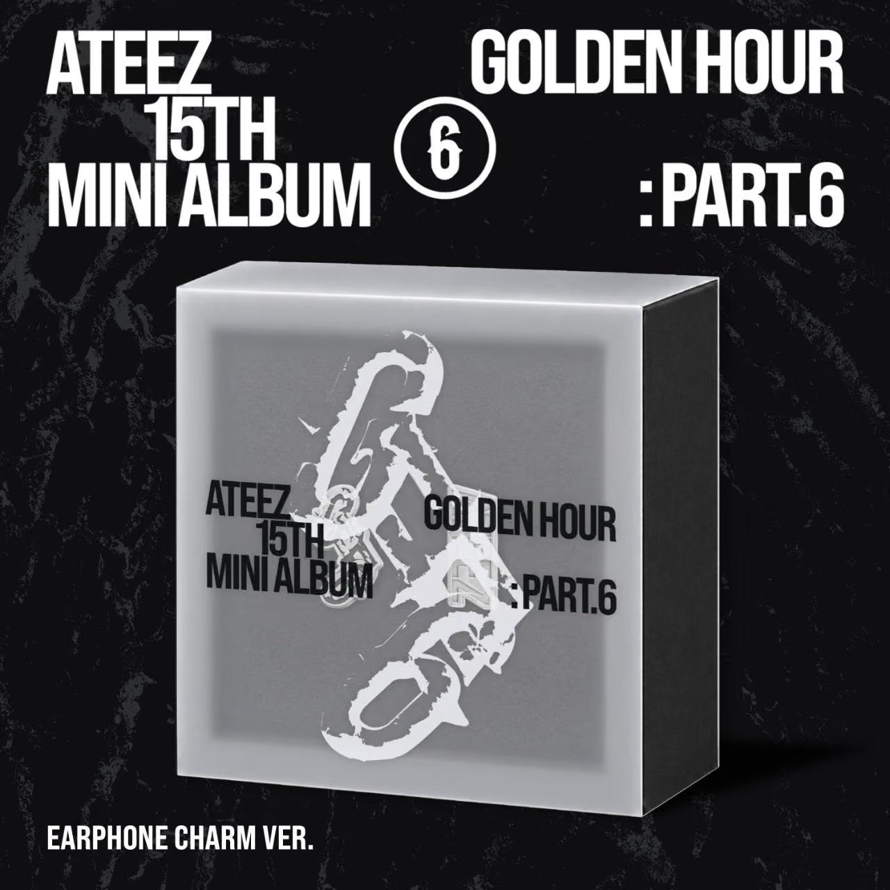ATEEZ GOLDEN HOUR Part.6 Earphone Charm Ver.