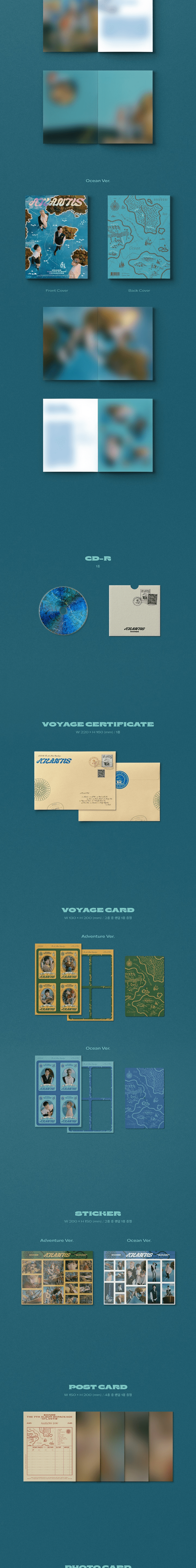 SHINee ATLANTIS THE 7TH ALBUM REPACKAGE