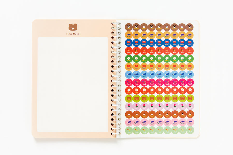 STUDY PLANNER 3 MONTHS READING BEAR