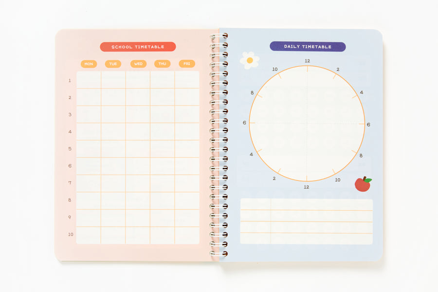 STUDY PLANNER 3 MONTHS READING BEAR