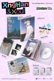 XNGHAN & XOUL 1st Single Album "WASTE NO TIME" (Adventure Ver.)