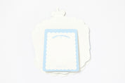 Card Cherry Birthday Cake with Bear Blue