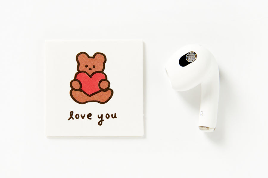 Mini Card Heart Bear