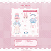 Moon Jumping Time Bunny Series BJD Blind Box