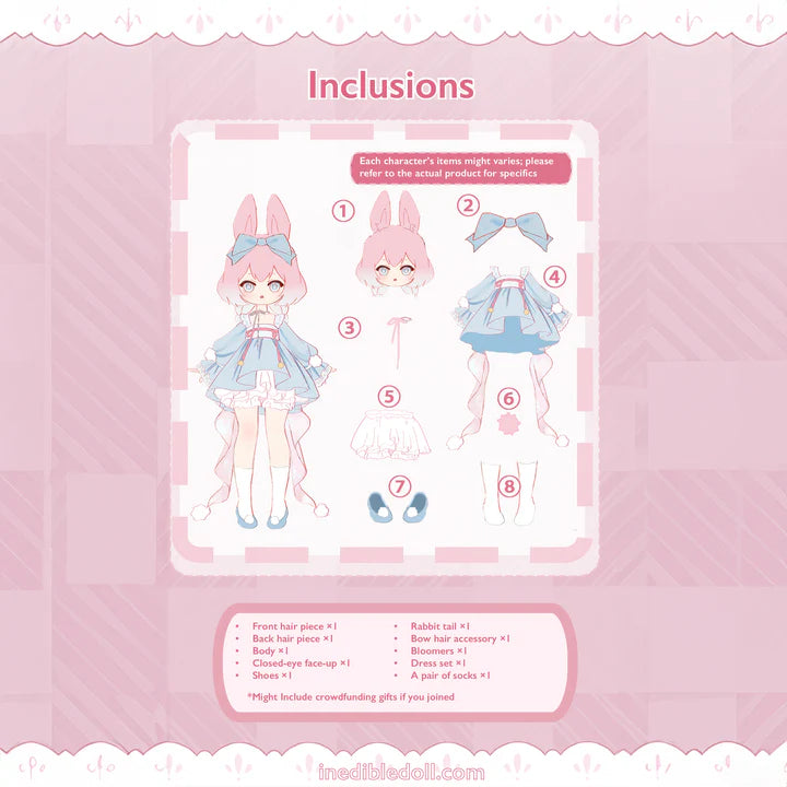 Moon Jumping Time Bunny Series BJD Blind Box