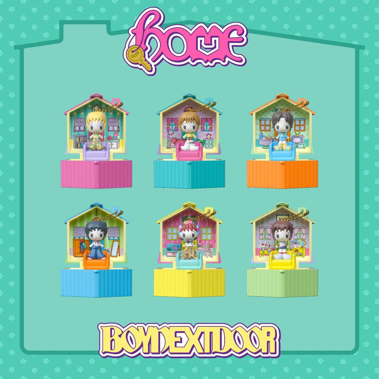 BOYNEXTDOOR - 1ST STUDIO ALBUM [HOME] (POCKET HOME VER.) (RANDOM)