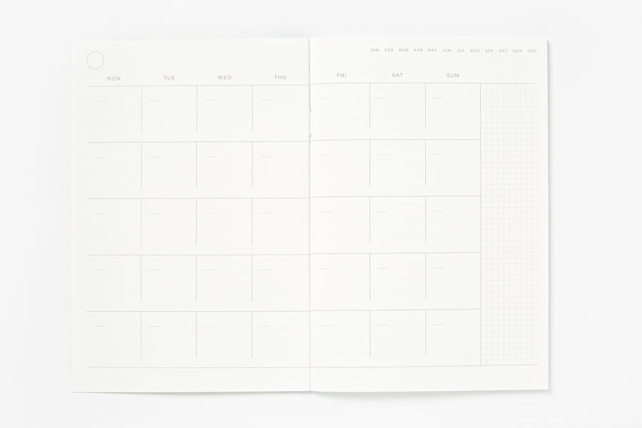 PLANNER 1 MONTH PENCIL SIMPLE