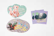 Post Card Set Bear