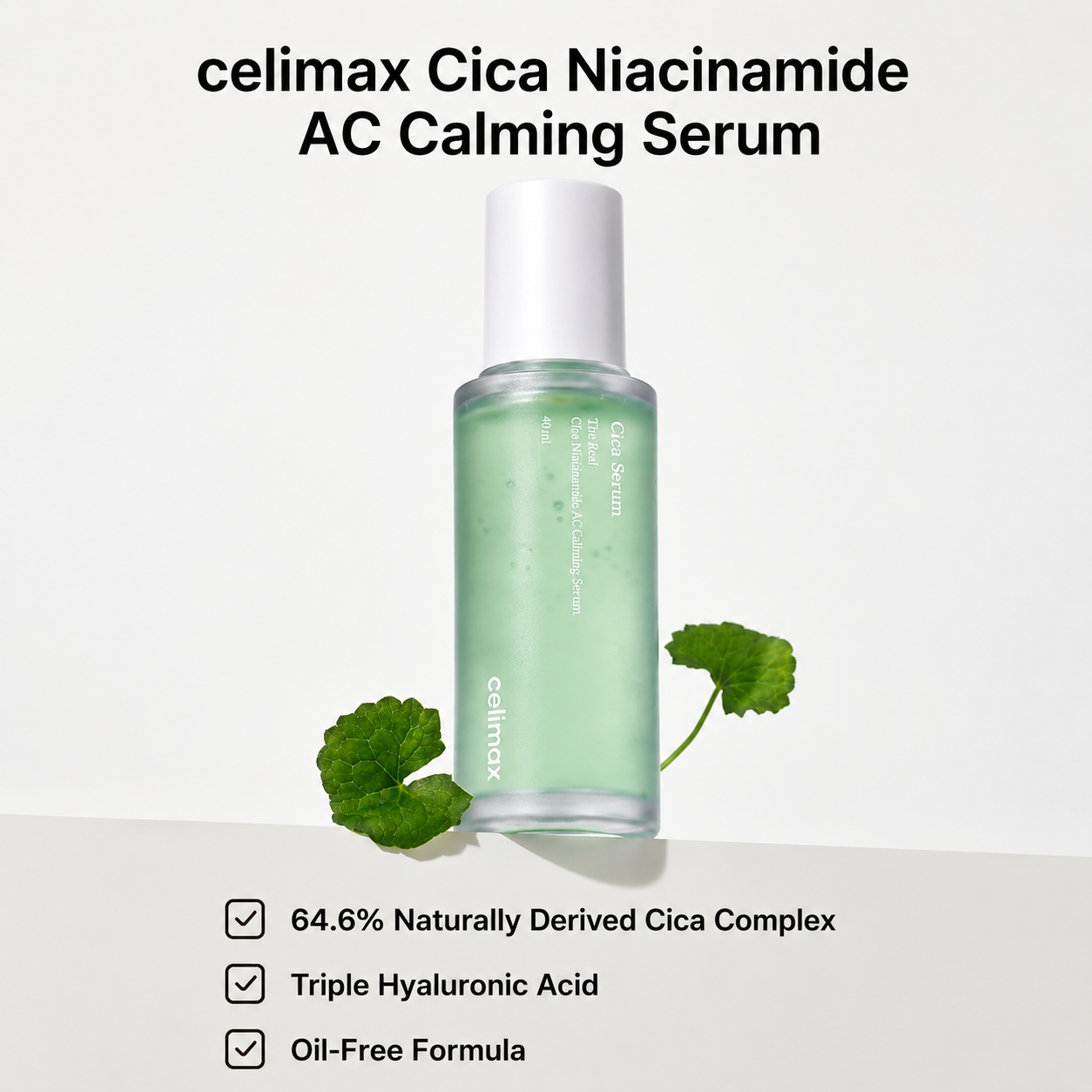 celimax The Real Cica Niacinamide AC Calming Serum [40ml]