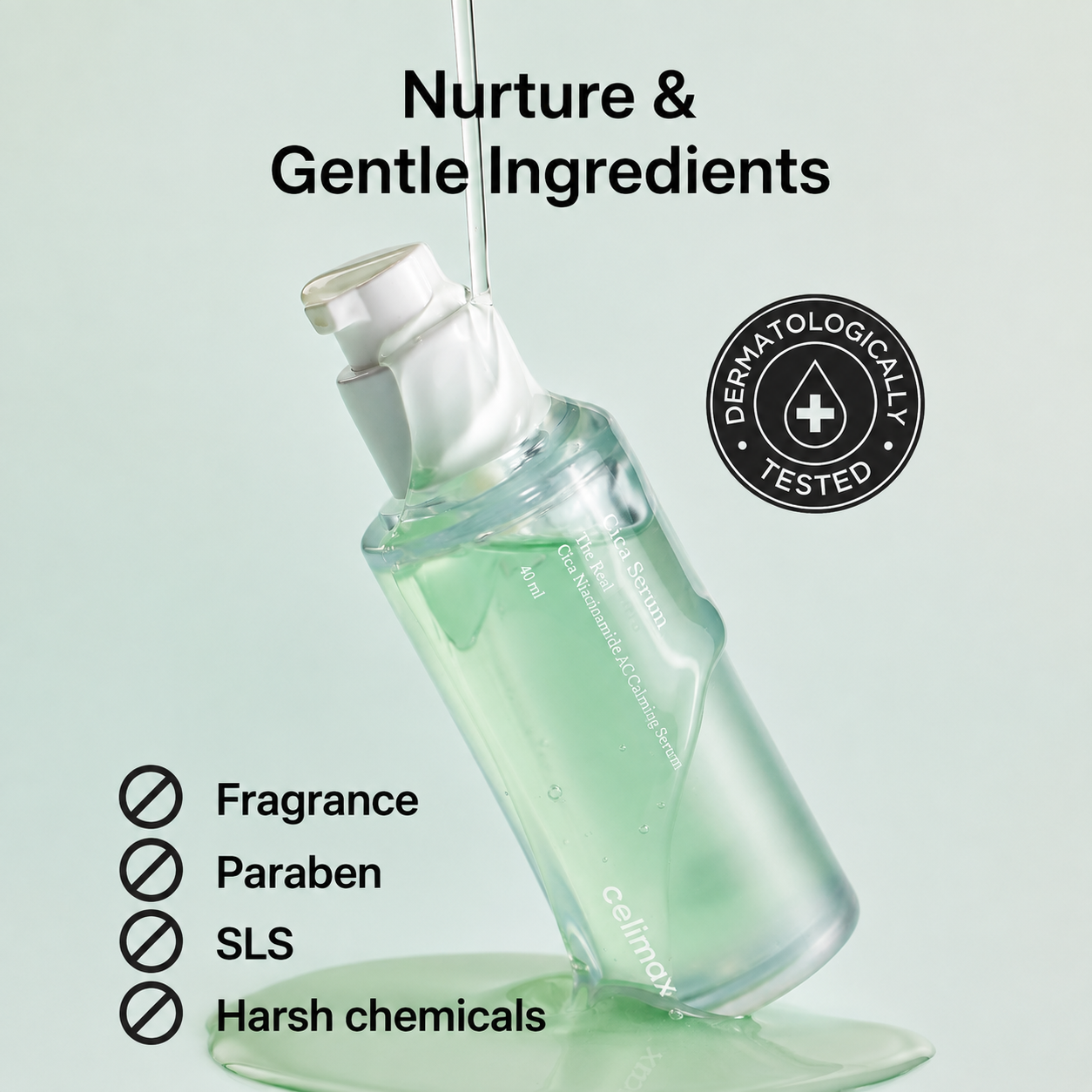 celimax The Real Cica Niacinamide AC Calming Serum [40ml]