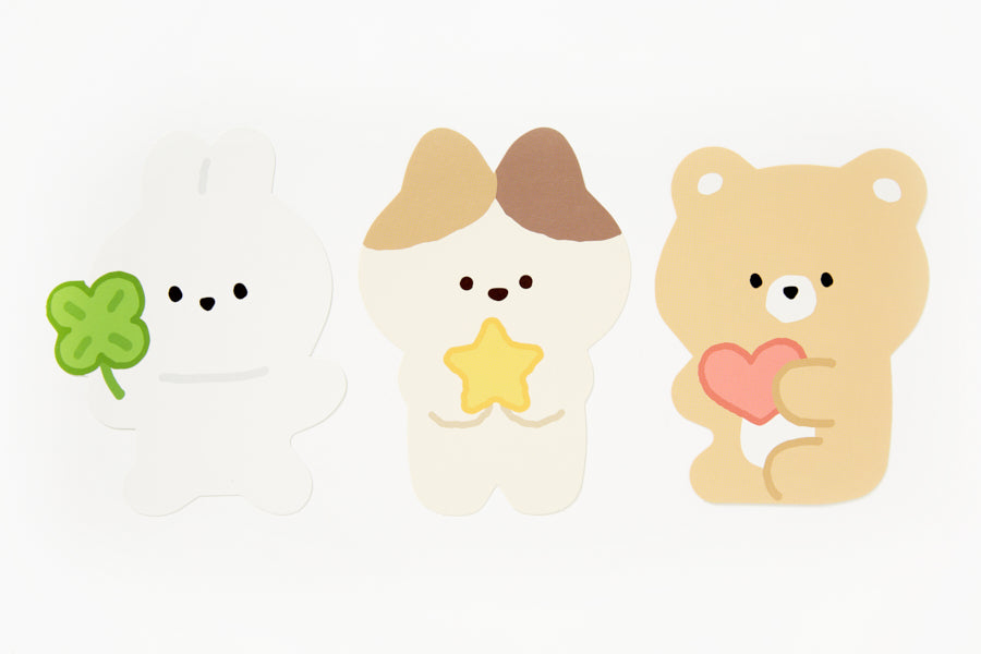 Postcard Set Animal Friends