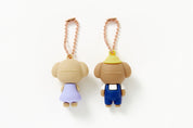 Couple Key Ring Set Poodle