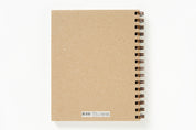 DRAWING BOOK TWIN RING BROWN