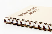 DRAWING BOOK TWIN RING BROWN