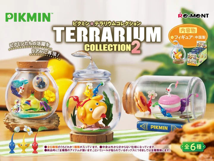 Re-ment Pikmin Terrarium Collection Vol.2 RDT