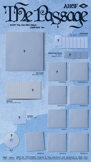 [PRE-ORDER] AHOF - 2ND MINI ALBUM [THE PASSAGE] (DIGIPACK VER.) (9 VERSIONS)