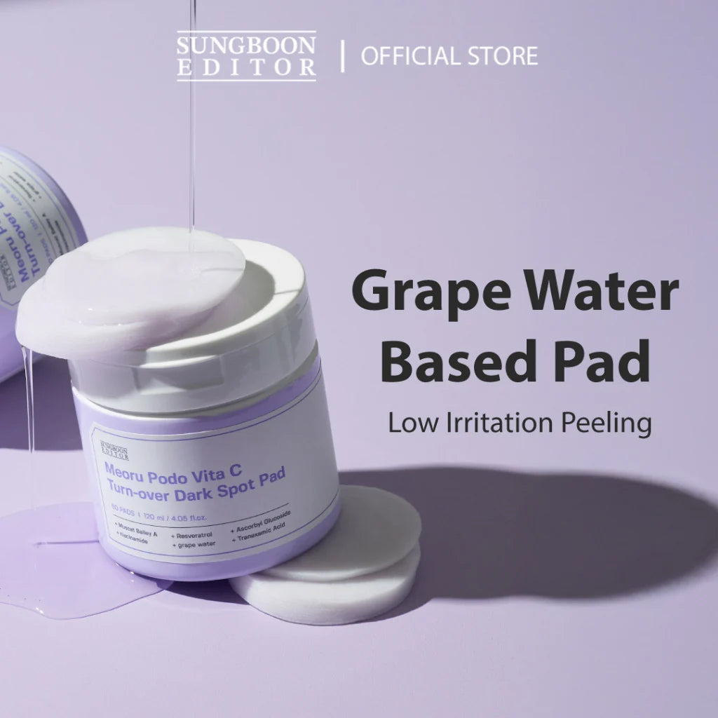 SUNGBOON EDITOR Meoru Podo Vita C Turn-Over Dark Spot Pad