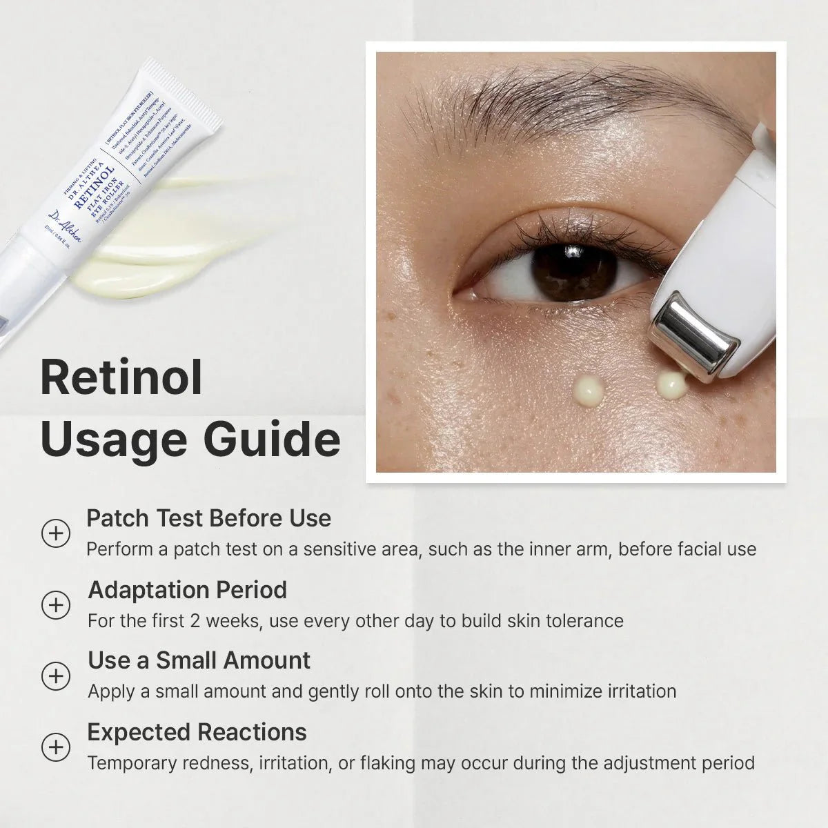 Dr. Althea Retinol Flat Iron Eye Roller [25ml]