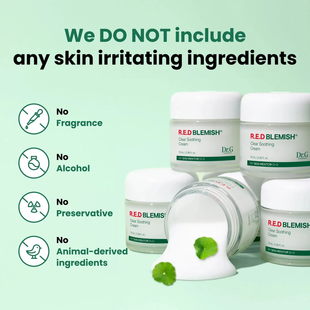 Dr. G R.E.D Blemish Clear Soothing Cream [70ml]