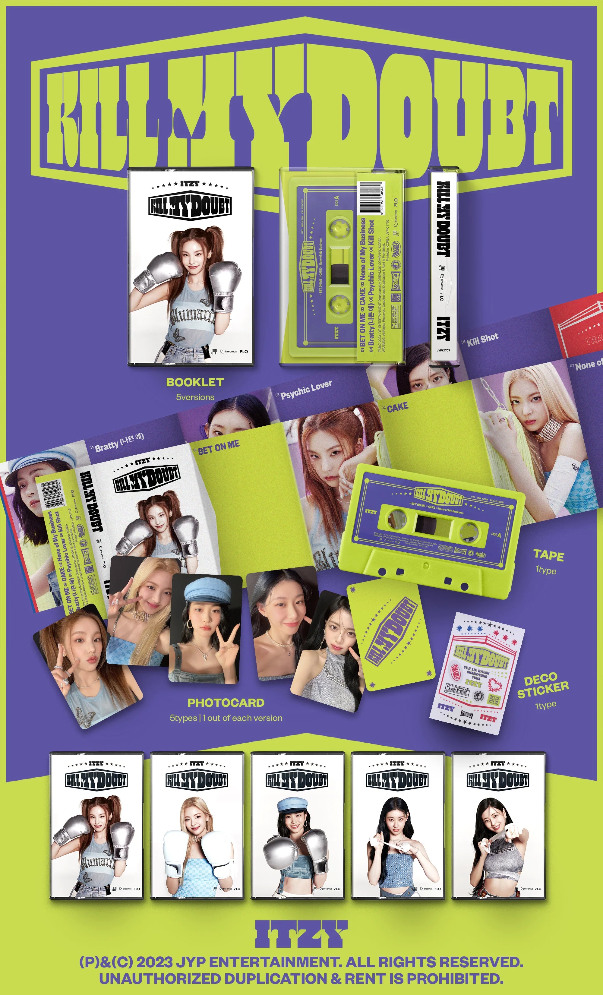Itzy Kill My Doubt [Cassette Ver.]