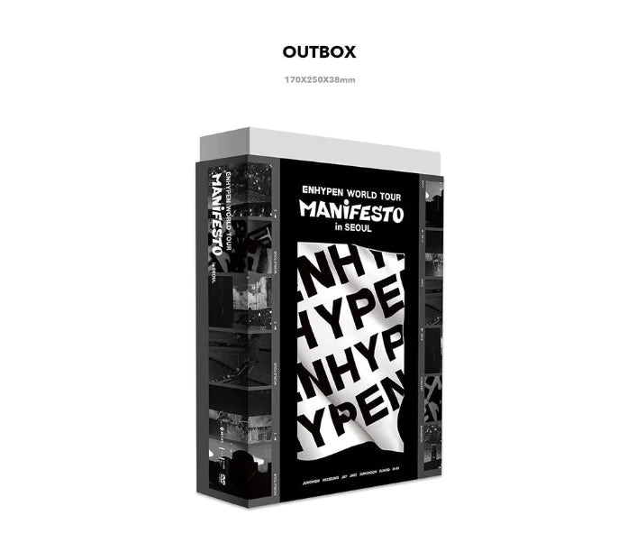 Enhypen World Tour: Manifesto in Seoul Digital Code & DVD SET +