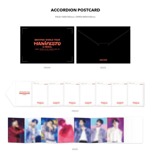 Enhypen World Tour: Manifesto in Seoul Digital Code & DVD SET + PRE-ORDER BENEFIT