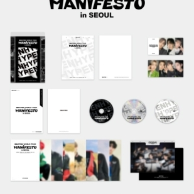 Enhypen World Tour: Manifesto in Seoul DVD + PRE-ORDER BENEFIT