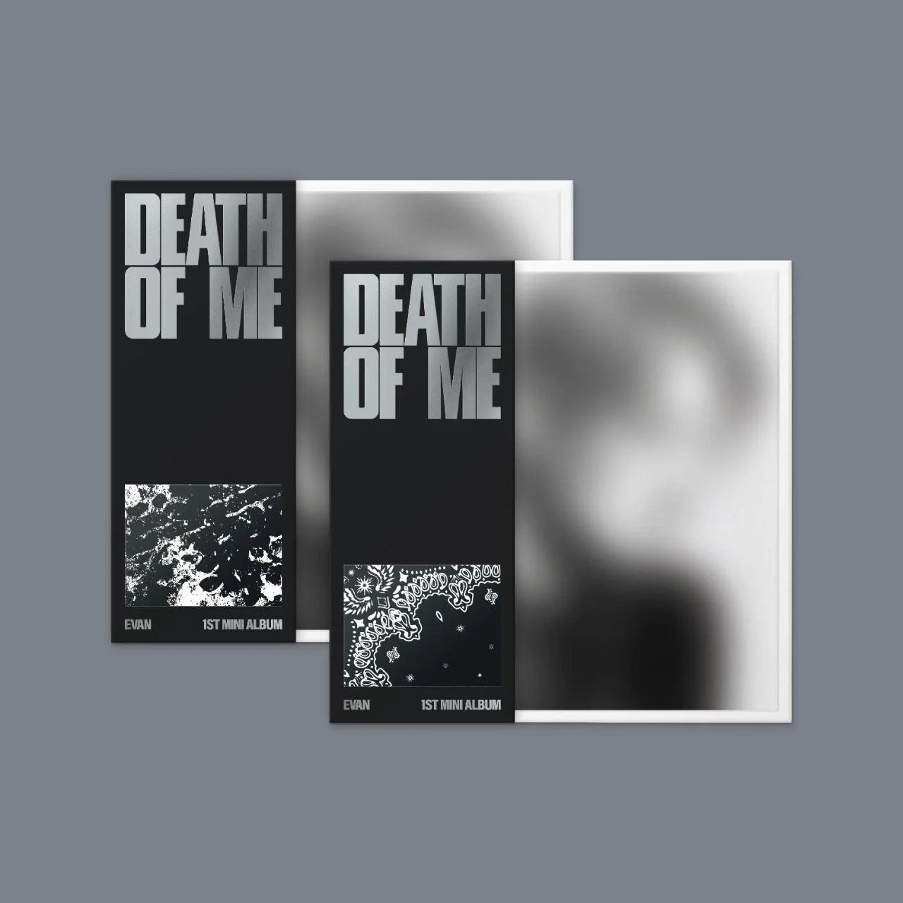 [PRE-ORDER] EVAN - 1ST MINI ALBUM [DEATH OF ME] (BANDANA VER.) (2 VERSIONS)