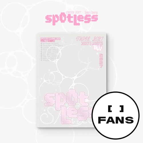 [PRE-ORDER] [FANS SHOP POB] TWICE 2027 SEASON’S GREETINGS Spotless