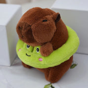 Bag Charm Capybara Frog Floaty