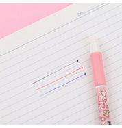 Sanrio Erasable 3-Color Ballpoint Pen - Cinnamoroll