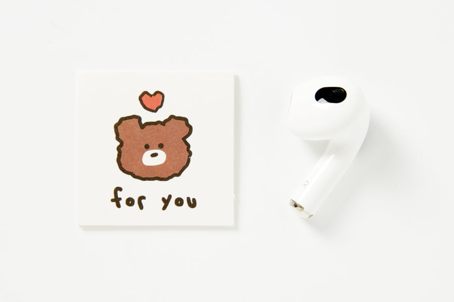 Mini Card "For You" Bear YellowQ