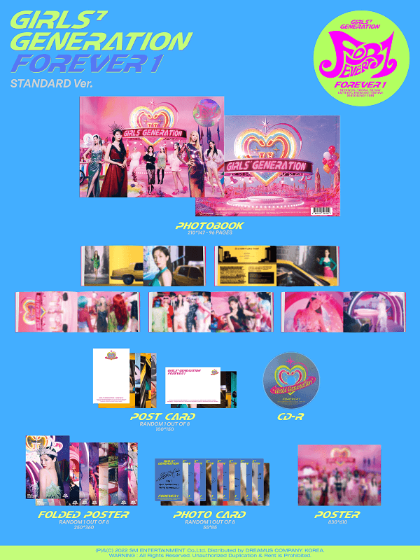 Girl's Generation Vol.7: Forever 1 [Standard Ver.]
