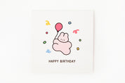 Card Happy Birthday Rabbit Pop-Up