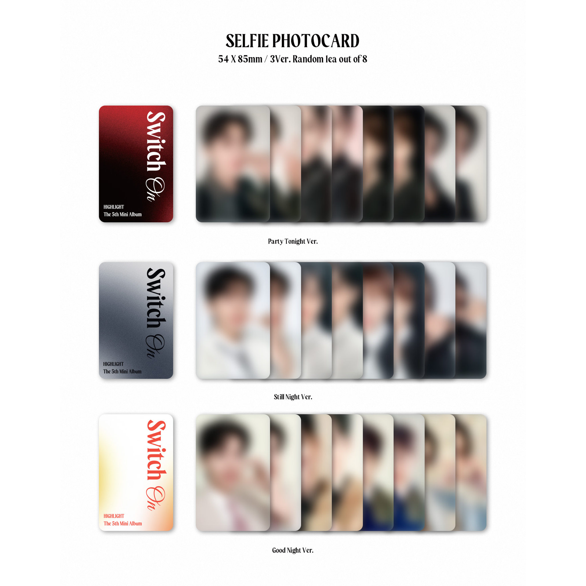 HIGHLIGHT - THE 5TH MINI ALBUM [SWITCH ON] (PLATFORM VER.)
