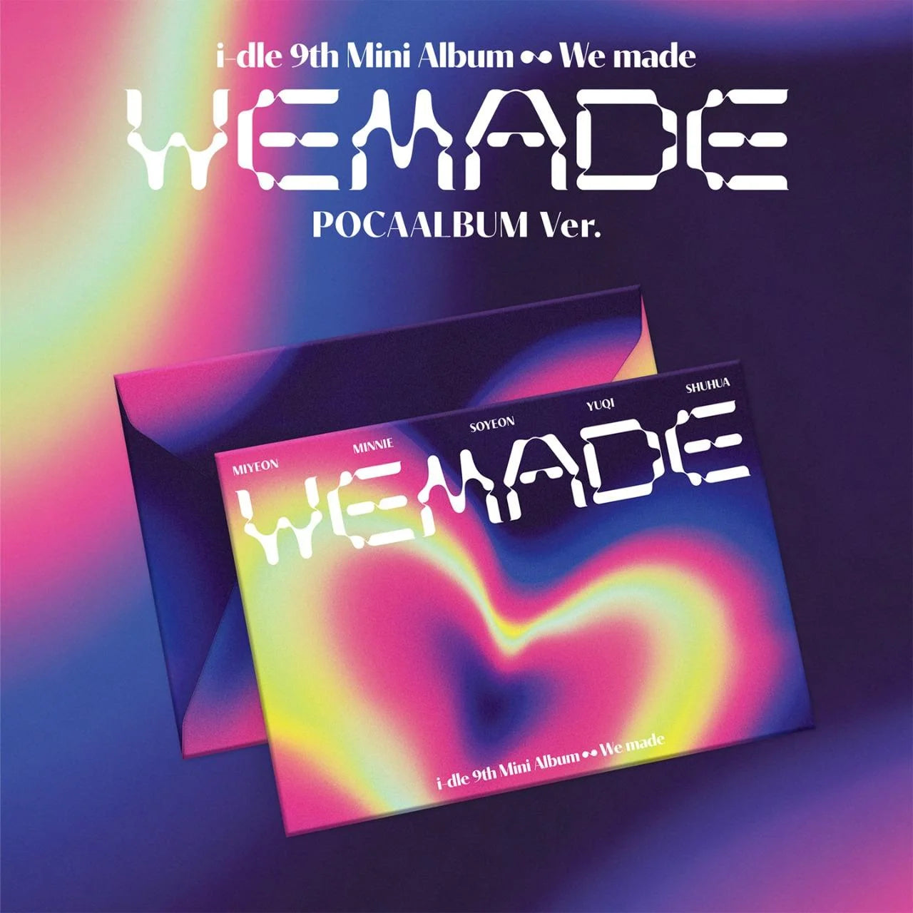 i-dle 9th Mini Album "WE MADE" (Pocaalbum Ver.)