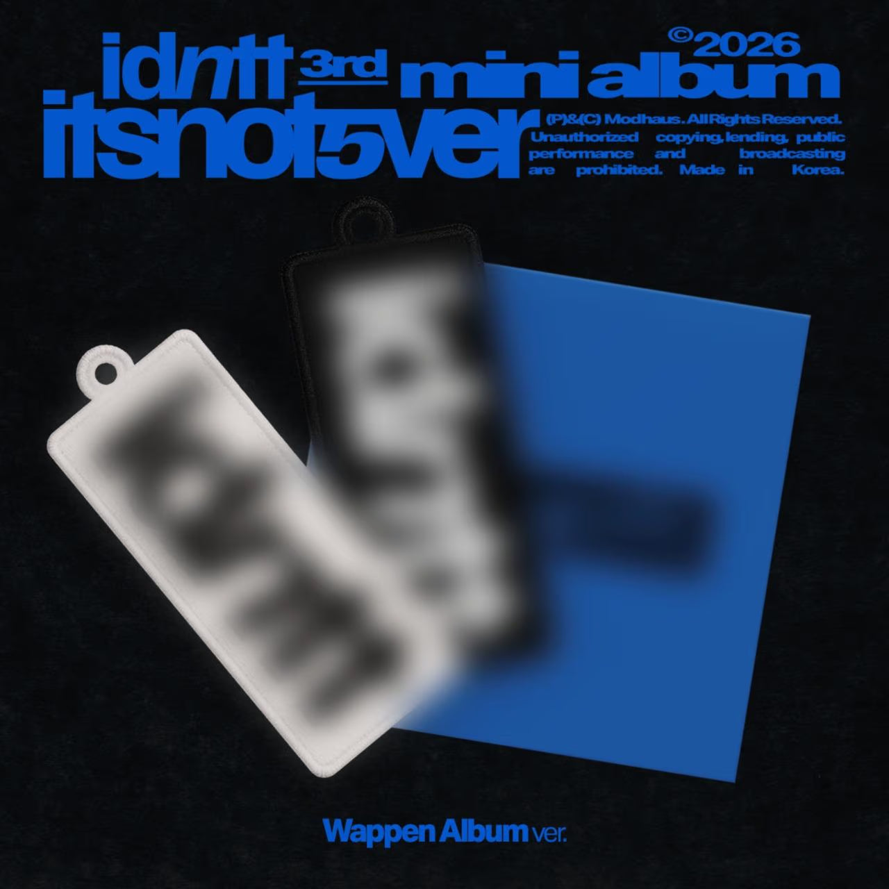 idntt 3rd Mini Album "itsnotover" (Wappen Album)