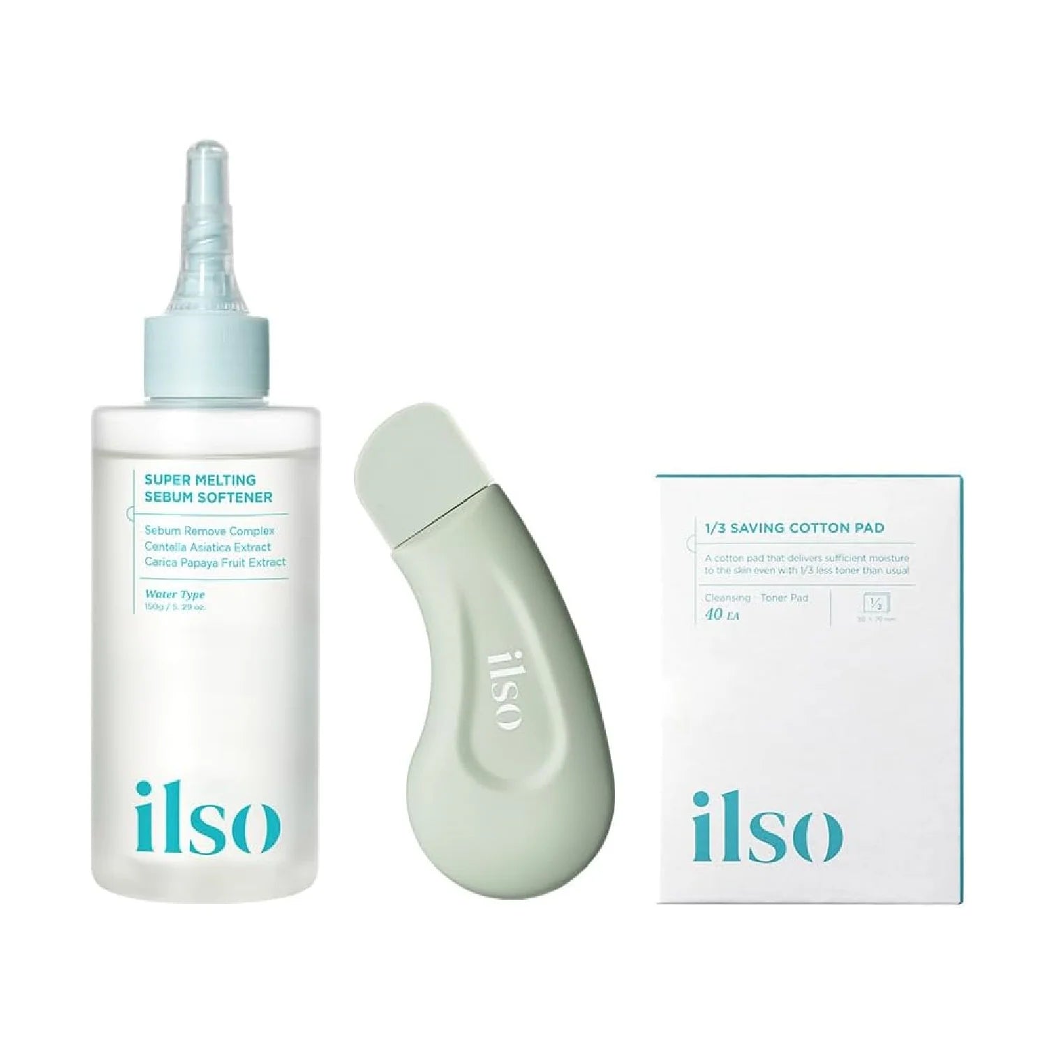ilso Super Melting Sebum Softener Special Set [Cotton Pad 40pcs]
