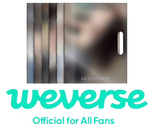 [WEVERSE POB] LE SSERAFIM – 2nd Studio Album [PUREFLOW pt.1] (COMPACT ver.)
