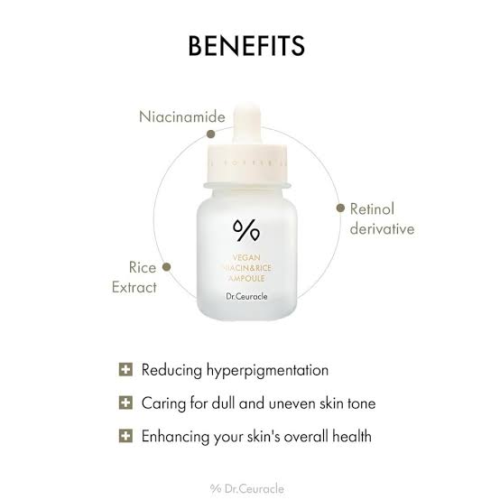 Dr.Ceuracle Vegan Niacin & Rice Ampoule [50ml]
