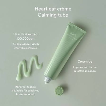 Abib Heartleaf creme Calming Tube [75ml]