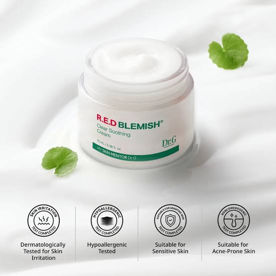 Dr. G R.E.D Blemish Clear Soothing Cream [70ml]