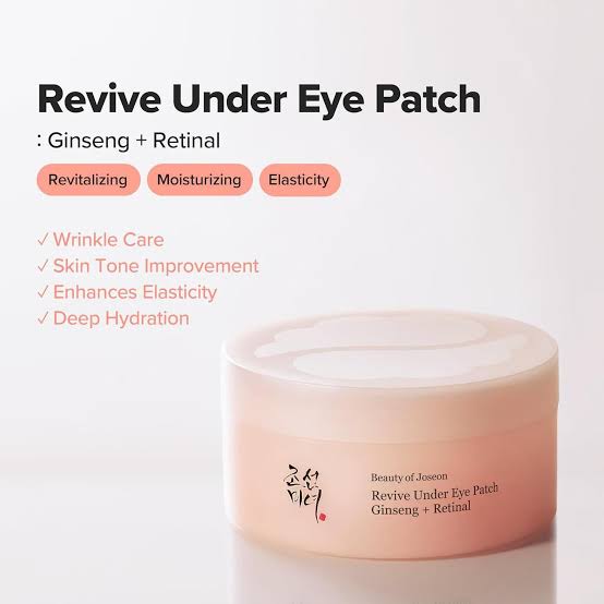 Beauty of Joseon Revive Under Eye Patch Ginseng + Retinal [60patches]