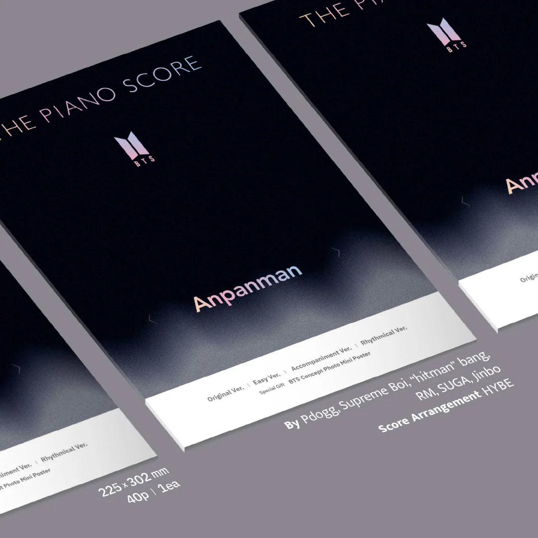 BTS - The Piano Score: ANPANMAN