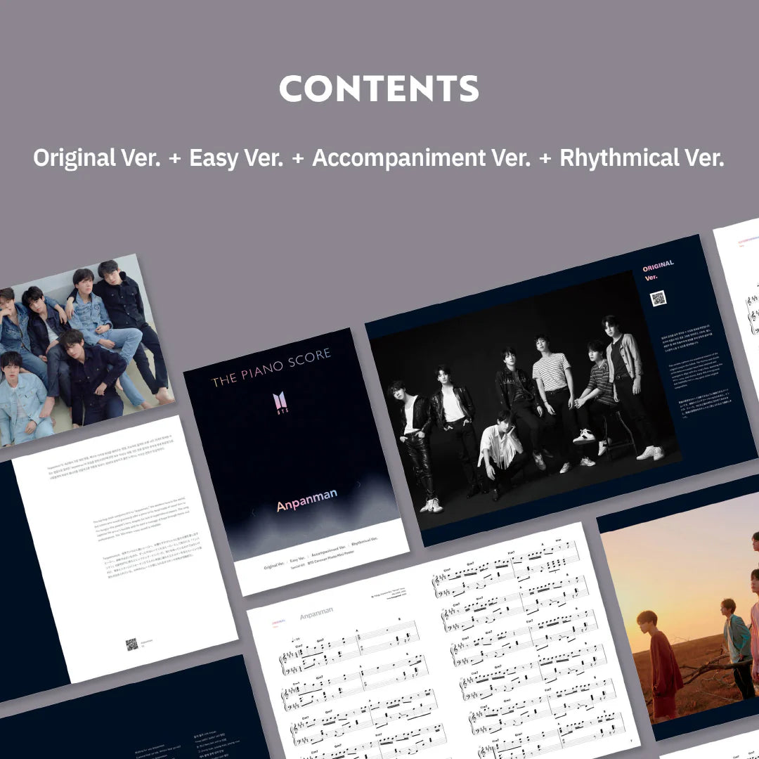 BTS - The Piano Score: ANPANMAN