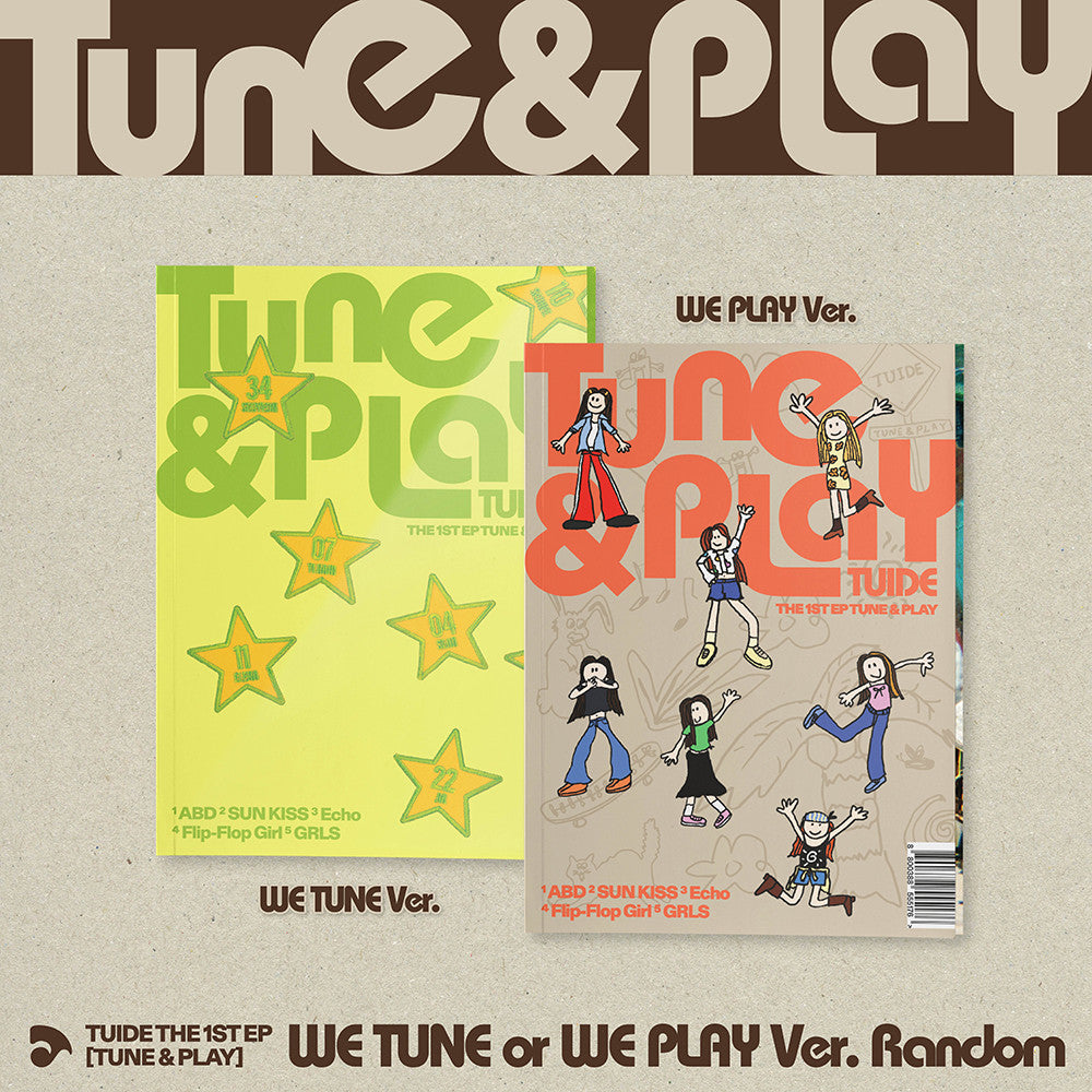 [PRE-ORDER] TUIDE - THE 1ST EP [TUNE & PLAY] (2 VERSIONS)