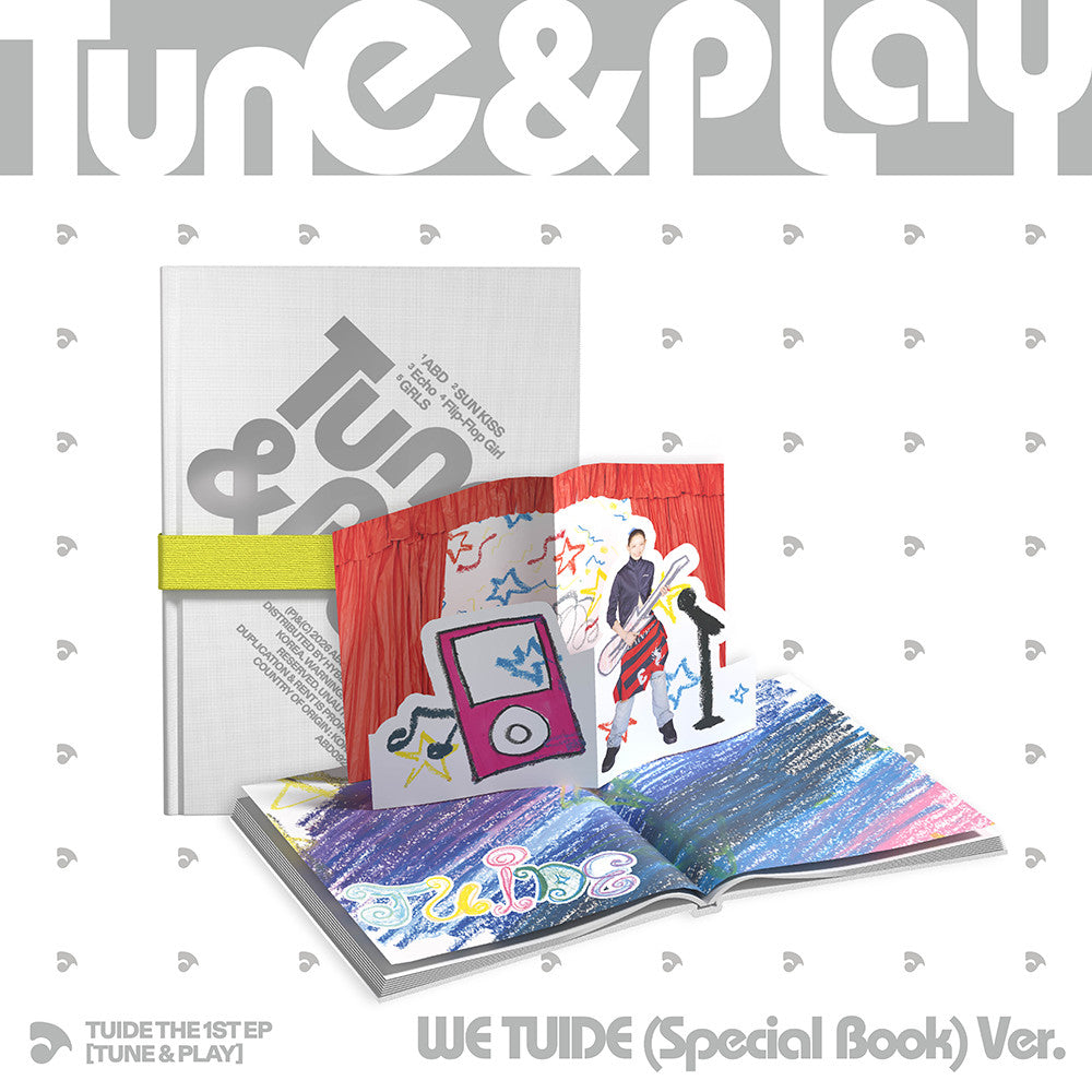[PRE-ORDER] TUIDE - THE 1ST EP [TUNE & PLAY] WE TUIDE (SPECIAL BOOK) VER.