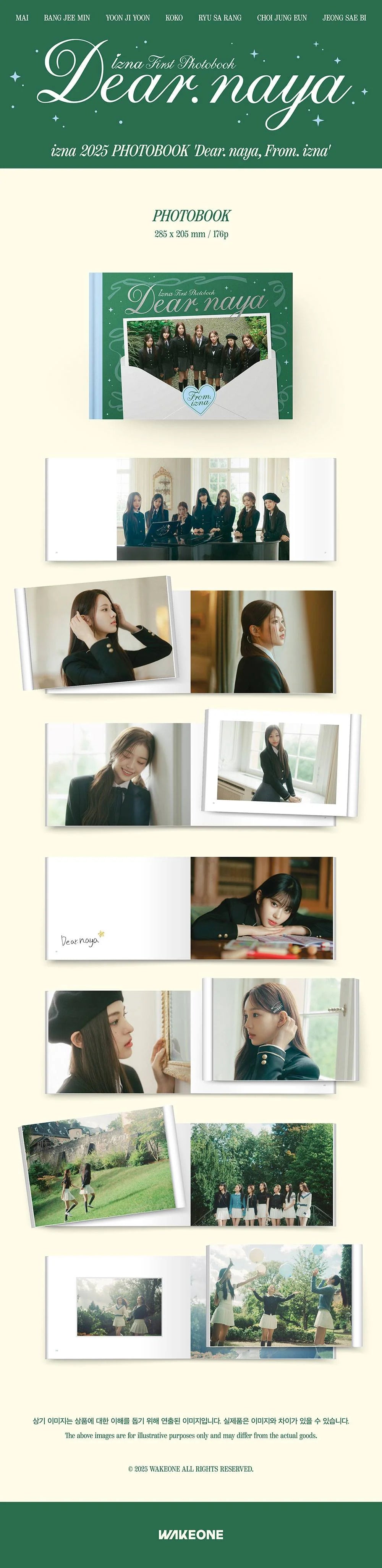 [PRE-ORDER] IZNA - 2025 PHOTOBOOK [DEAR. NAYA, FROM. IZNA]