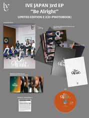 IVE 3rd Japan EP Album "Be Alright" [Limited Edition E]