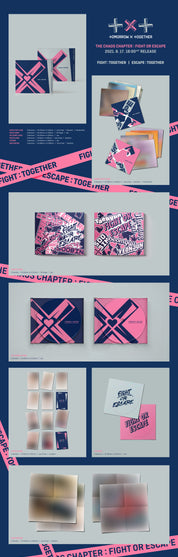 TOMORROW X TOGETHER (TXT) 1st Repackage Album "The Chaos Chapter: FIGHT OR ESCAPE" (Together Ver.)